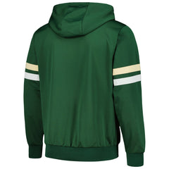 Hunter Green Milwaukee Bucks G-III Sports by Carl Banks Contender Full-Zip Hoodie Jacket | NBA