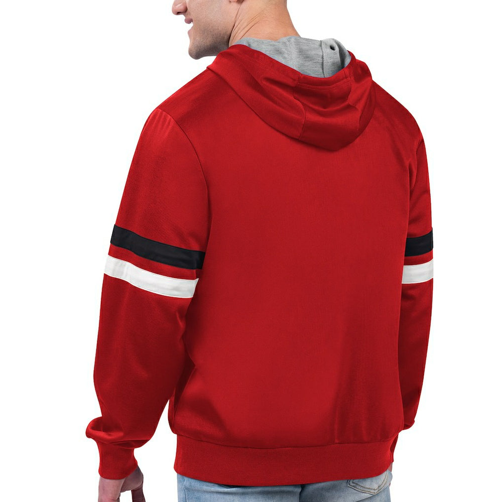 Red Atlanta Hawks G-III Sports by Carl Banks Contender Full-Zip Hoodie Jacket | NBA