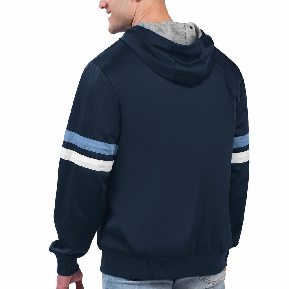 Navy Memphis Grizzlies G-III Sports by Carl Banks Contender Full-Zip Hoodie Jacket | NBA