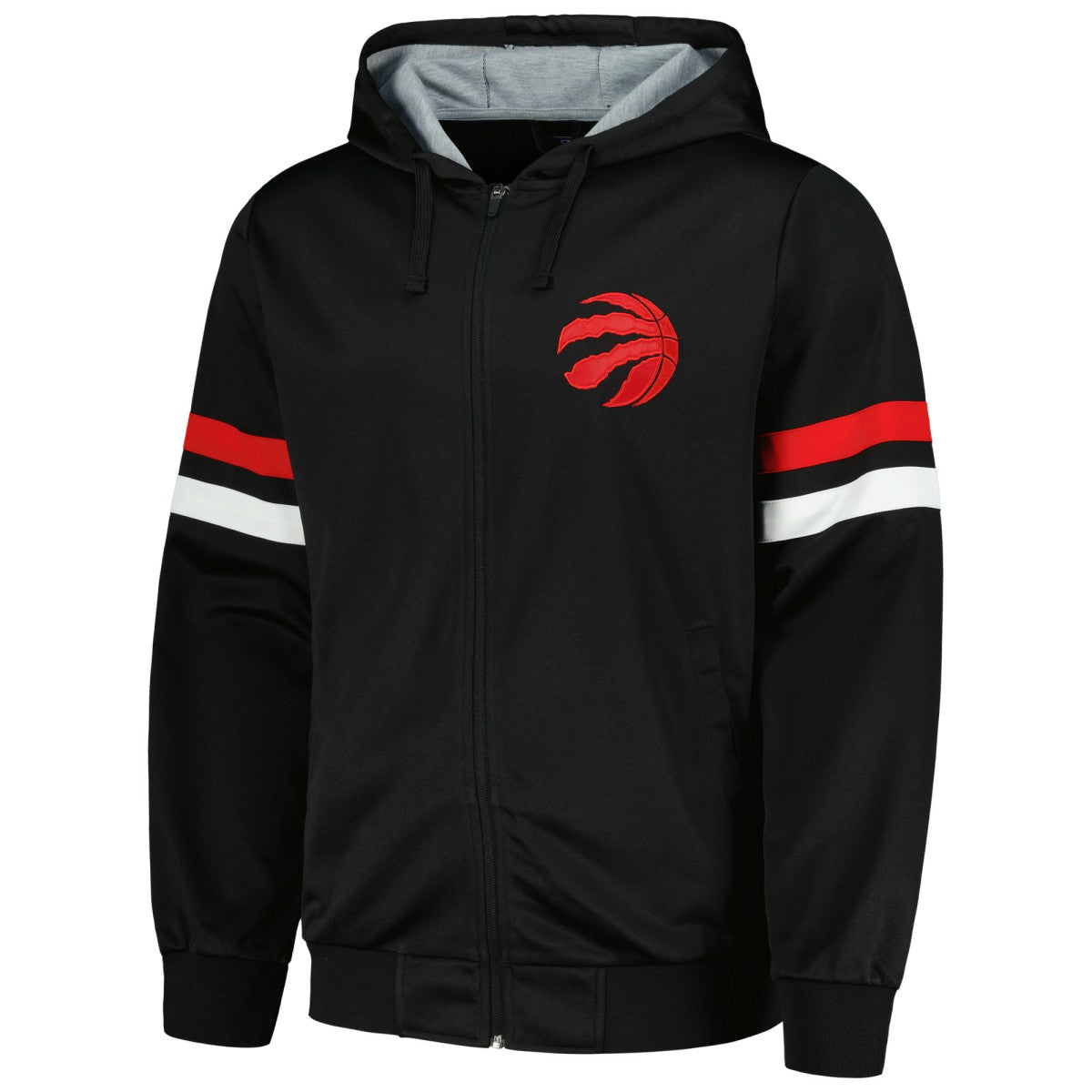 Black Toronto Raptors G-III Sports by Carl Banks Contender Full-Zip Hoodie Jacket | NBA
