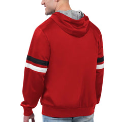 Red Portland Trail Blazers G-III Sports by Carl Banks Contender Full-Zip Hoodie Jacket | NBA