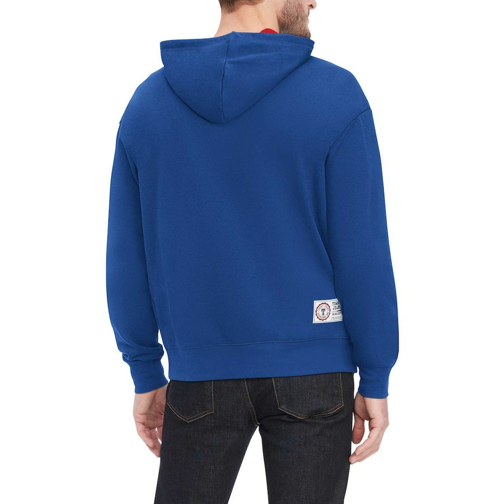 Royal Philadelphia 76ers Tommy Jeans Greyson Pullover Hoodie | NBA