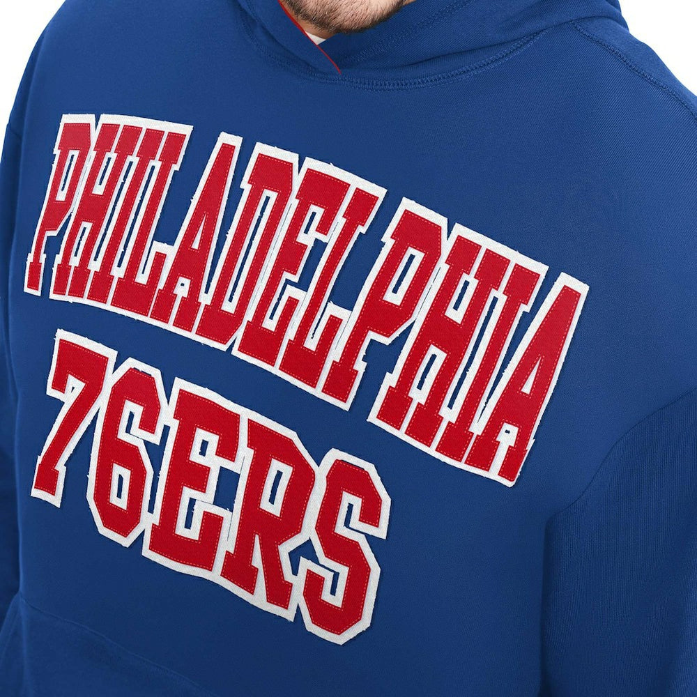 Royal Philadelphia 76ers Tommy Jeans Greyson Pullover Hoodie | NBA