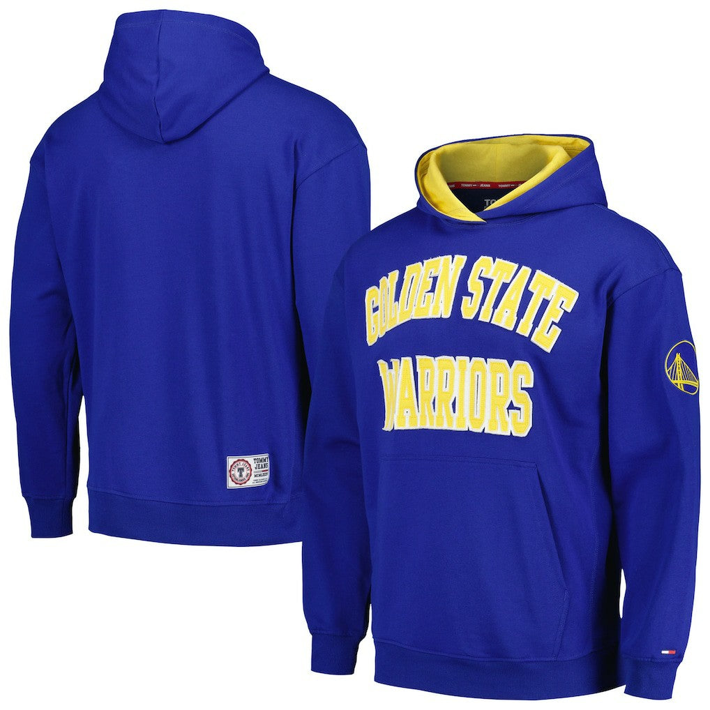 Royal Golden State Warriors Tommy Jeans Greyson Pullover Hoodie sale | NBA