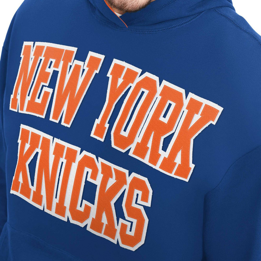 Blue New York Knicks Tommy Jeans Greyson Pullover Hoodie | NBA