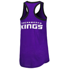 Purple Sacramento Kings G-III 4Her by Carl Banks Women's Showdown Scoop-Neck Racerback Tank Top | NBA