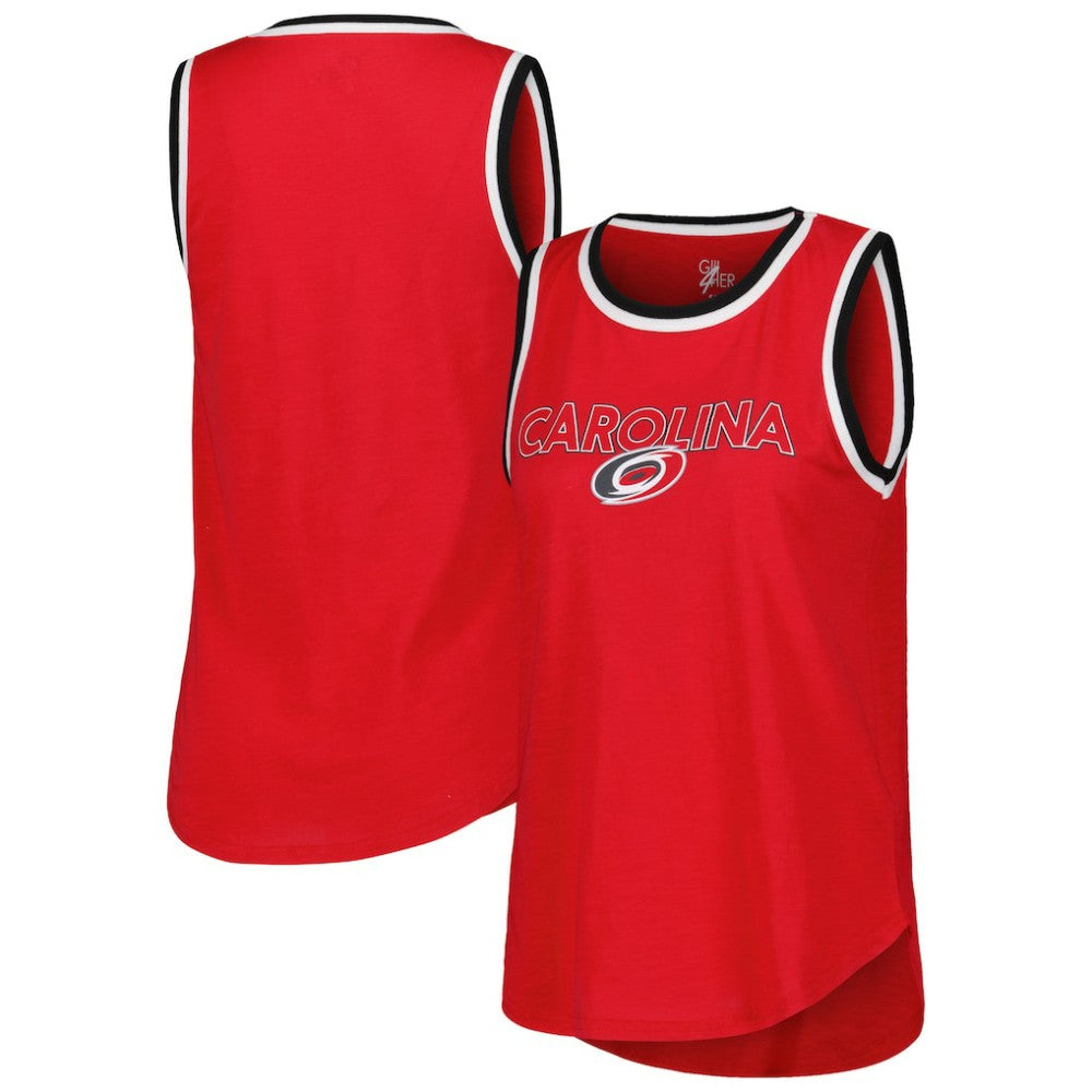 Carolina Hurricanes G-III 4Her by Carl Banks Women's Strategy Tank Top -  NHL Tank Top