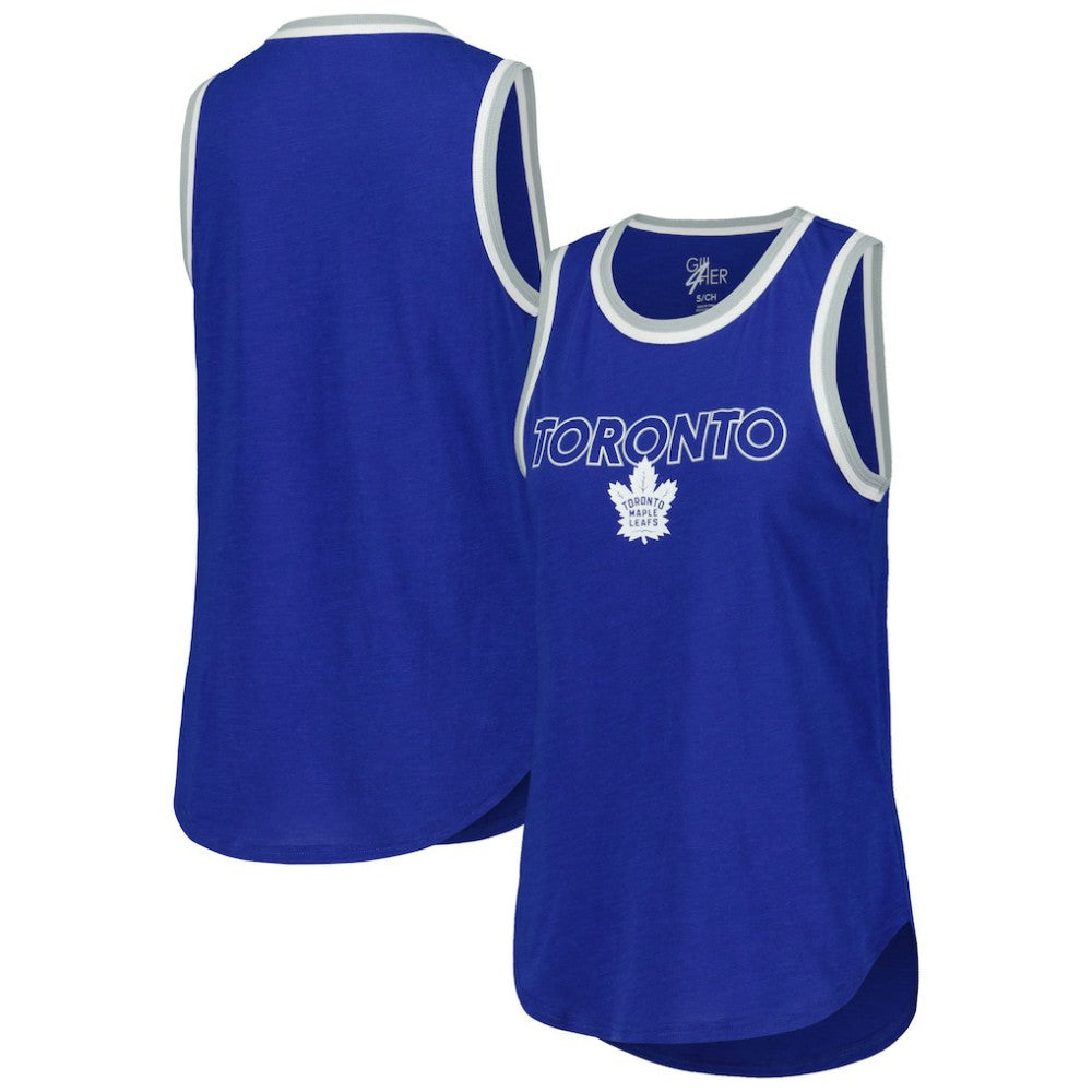 Toronto Maple Leafs G-III 4Her by Carl Banks Women's Strategy Tank Top -  NHL Tank Top