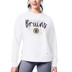 Boston Bruins MSX by Michael Strahan Women's Millie Raglan Pullover Sweatshirt -  NHL Sweatshirts