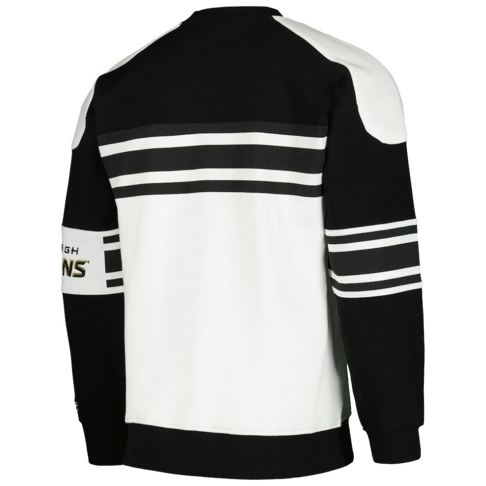 Pittsburgh Penguins Starter Defense Fleece Crewneck Pullover Sweatshirt -  NHL Sweatshirts