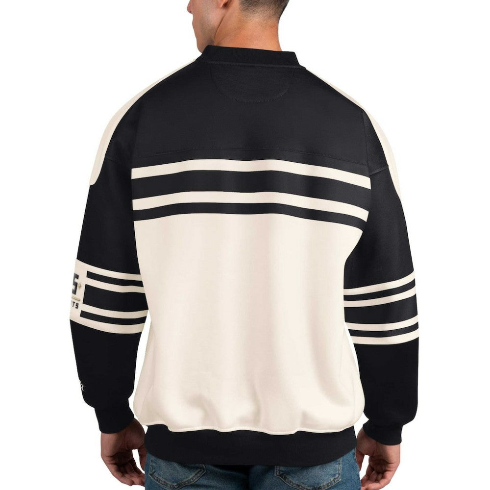 Vegas Golden Knights Starter Defense Fleece Crewneck Pullover Sweatshirt -  NHL Sweatshirts