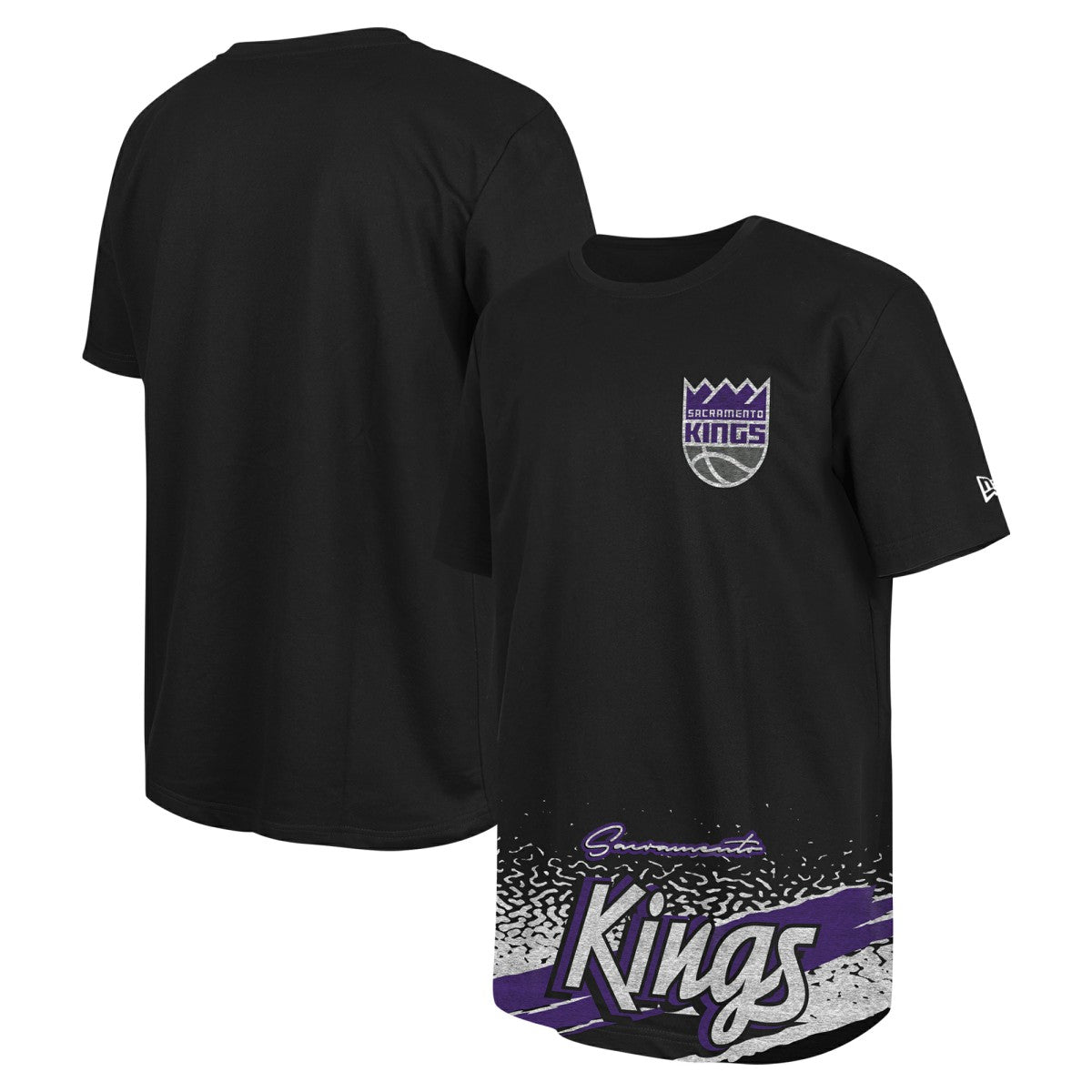 Black Sacramento Kings Sport Classic T-Shirt | NBA