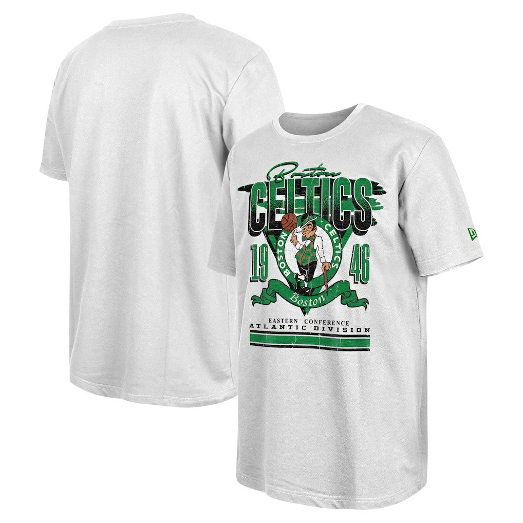 White Boston Celtics Sport Classics Oversized T-Shirt | NBA