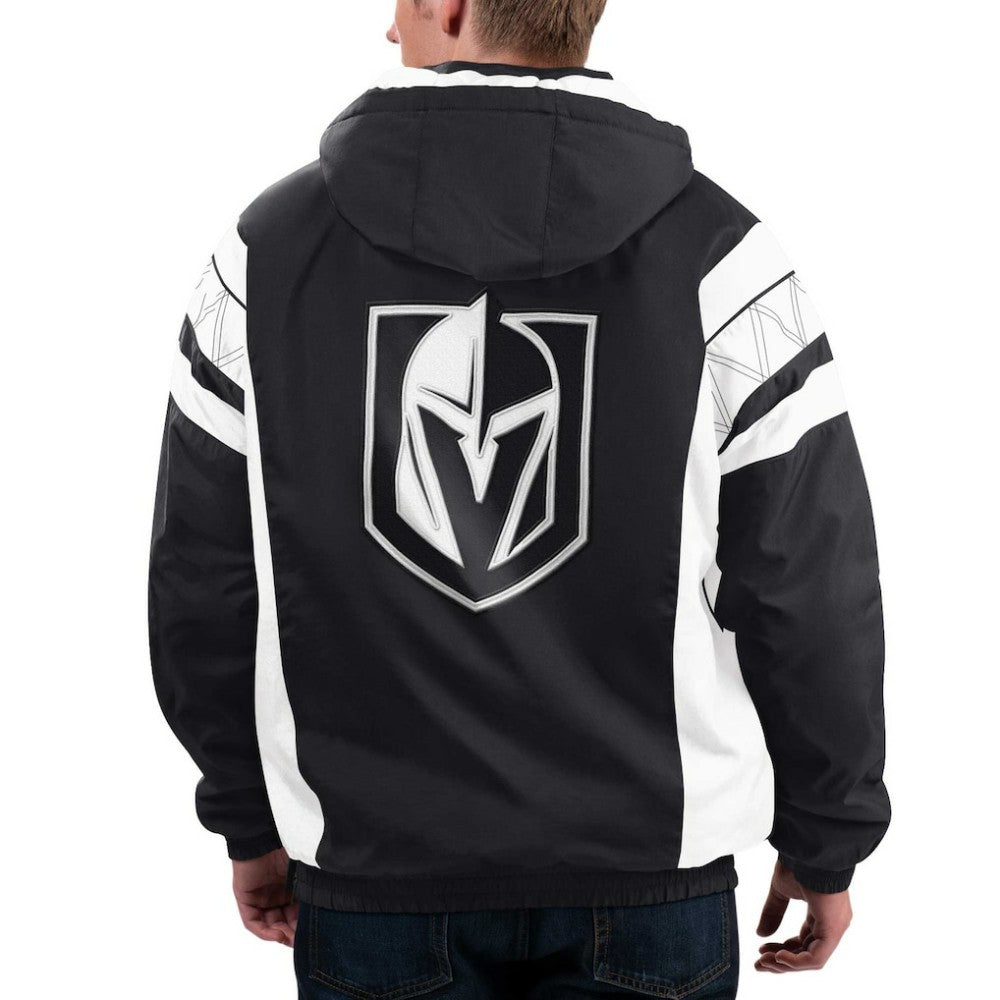 Vegas Golden Knights Starter Home Team Half-Zip Hoodie Jacket -  NHL Hoodies