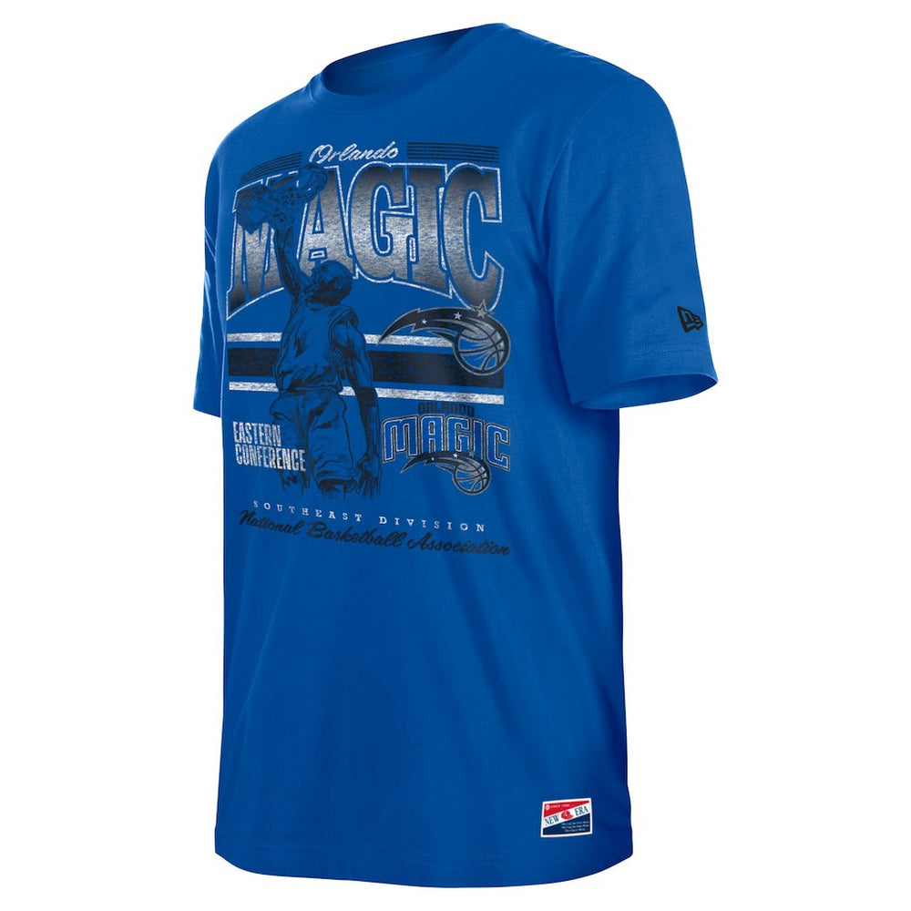 Blue Orlando Magic Enzyme Wash Oversized T-Shirt | NBA