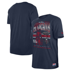 Navy New Orleans Pelicans Enzyme Wash Oversized T-Shirt | NBA