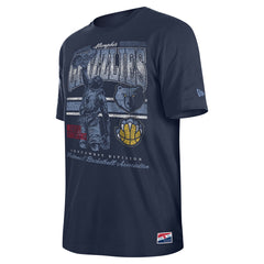 Navy Memphis Grizzlies Enzyme Wash Oversized T-Shirt | NBA