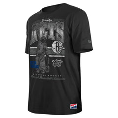 Black Brooklyn Nets Enzyme Wash Oversized T-Shirt | NBA