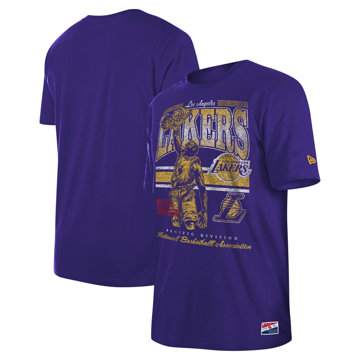 Purple Los Angeles Lakers Enzyme Wash Oversized T-Shirt | NBA