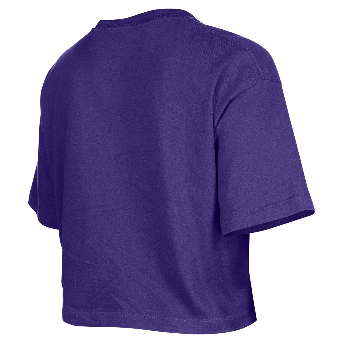 Purple Los Angeles Lakers Women's Oversized Boxy Crop T-Shirt | NBA
