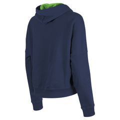 Navy Minnesota Timberwolves Women's Boxy Pullover Hoodie | NBA