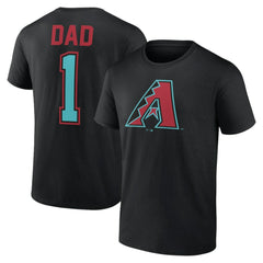 Arizona Diamondbacks Father's Day #1 Dad T-Shirt - MLB T-shirts