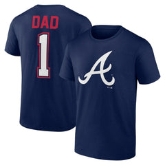 Atlanta Braves Father's Day #1 Dad T-Shirt - MLB T-shirts
