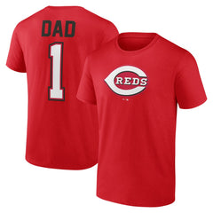 Cincinnati Reds Father's Day #1 Dad T-Shirt - MLB T-shirts