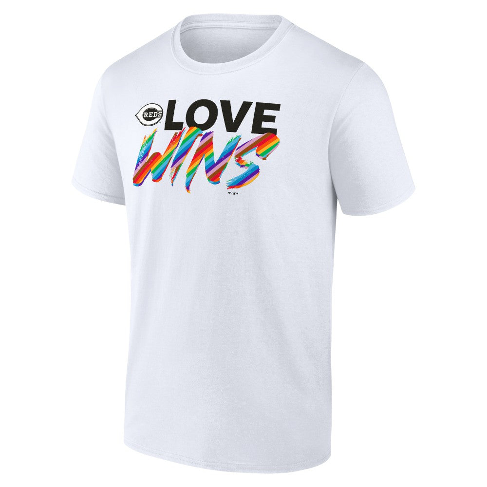 Cincinnati Reds Love Wins T-Shirt - MLB T-shirts