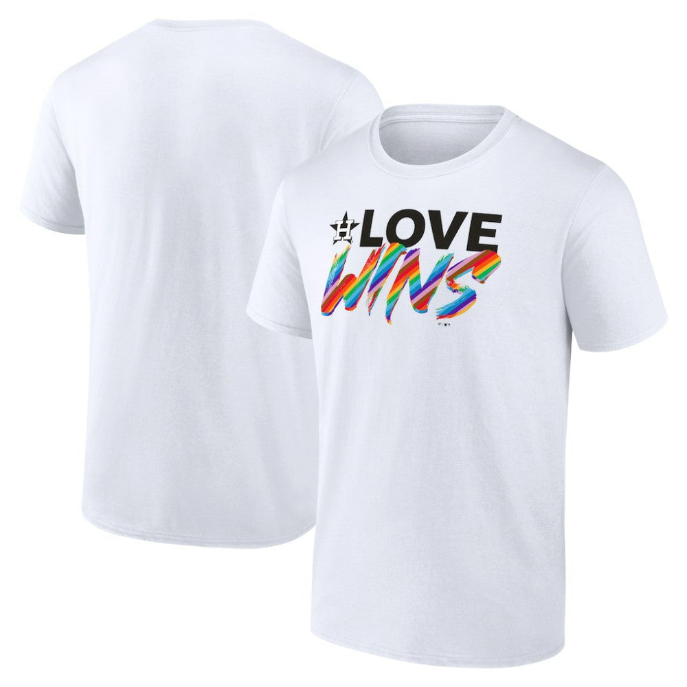 Houston Astros Love Wins T-Shirt - MLB T-shirts
