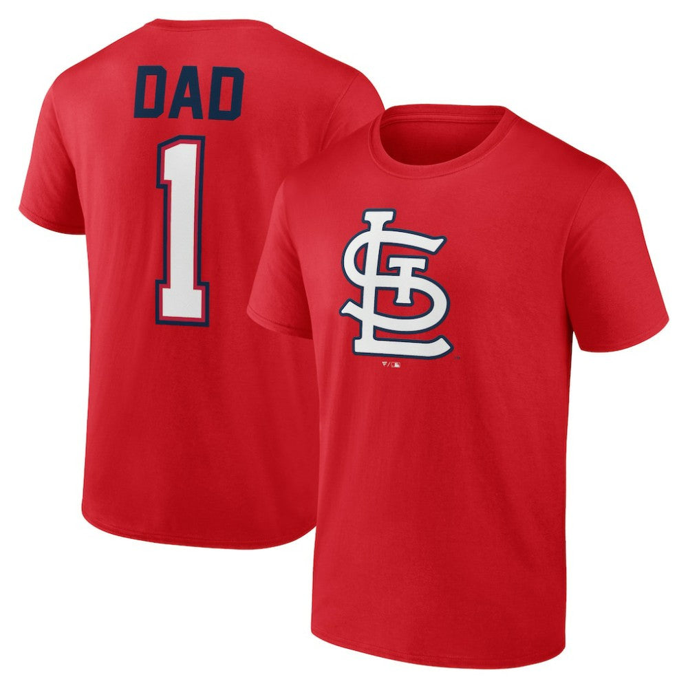 St. Louis Cardinals Father's Day #1 Dad T-Shirt - MLB T-shirts