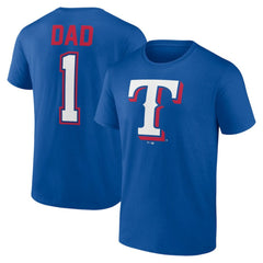 Texas Rangers Father's Day #1 Dad T-Shirt - MLB T-shirts