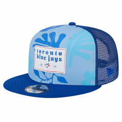 Toronto Blue Jays New Era Bikini Bottom Trucker 9FIFTY Snapback Hat - MLB Hats