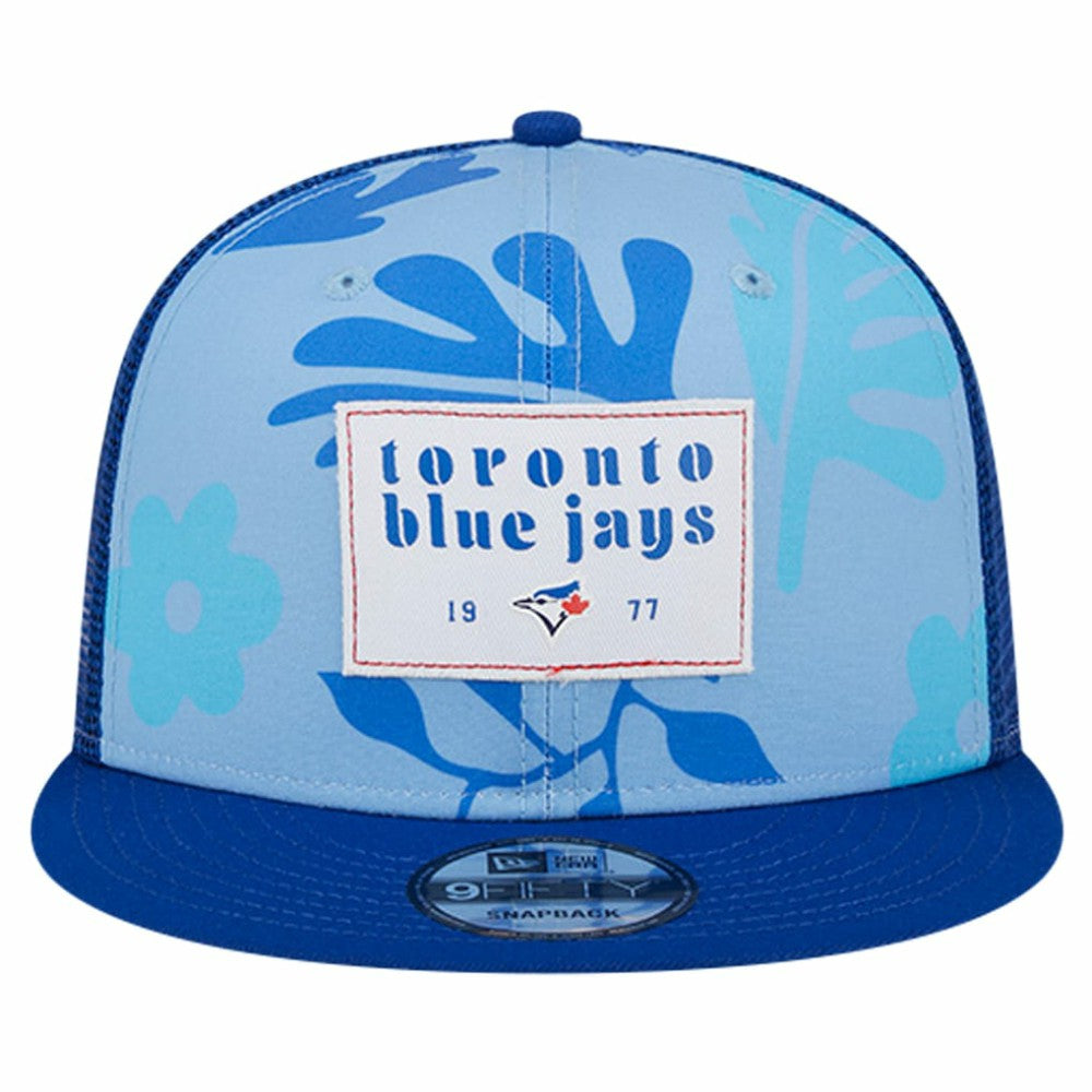Toronto Blue Jays New Era Bikini Bottom Trucker 9FIFTY Snapback Hat - MLB Hats