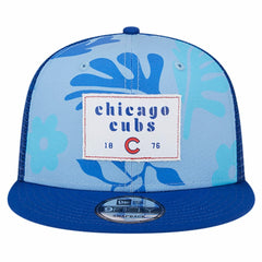 Chicago Cubs New Era Bikini Bottom Trucker 9FIFTY Snapback Hat - MLB Hats