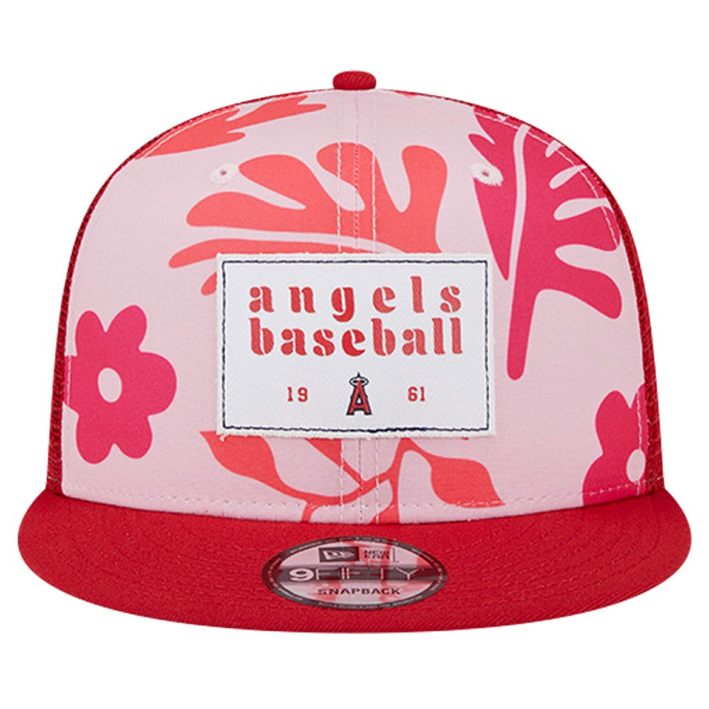 Los Angeles Angels New Era Bikini Bottom Trucker 9FIFTY Snapback Hat - MLB Hats