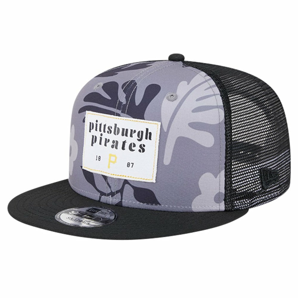 Pittsburgh Pirates New Era Bikini Bottom Trucker 9FIFTY Snapback Hat - MLB Hats