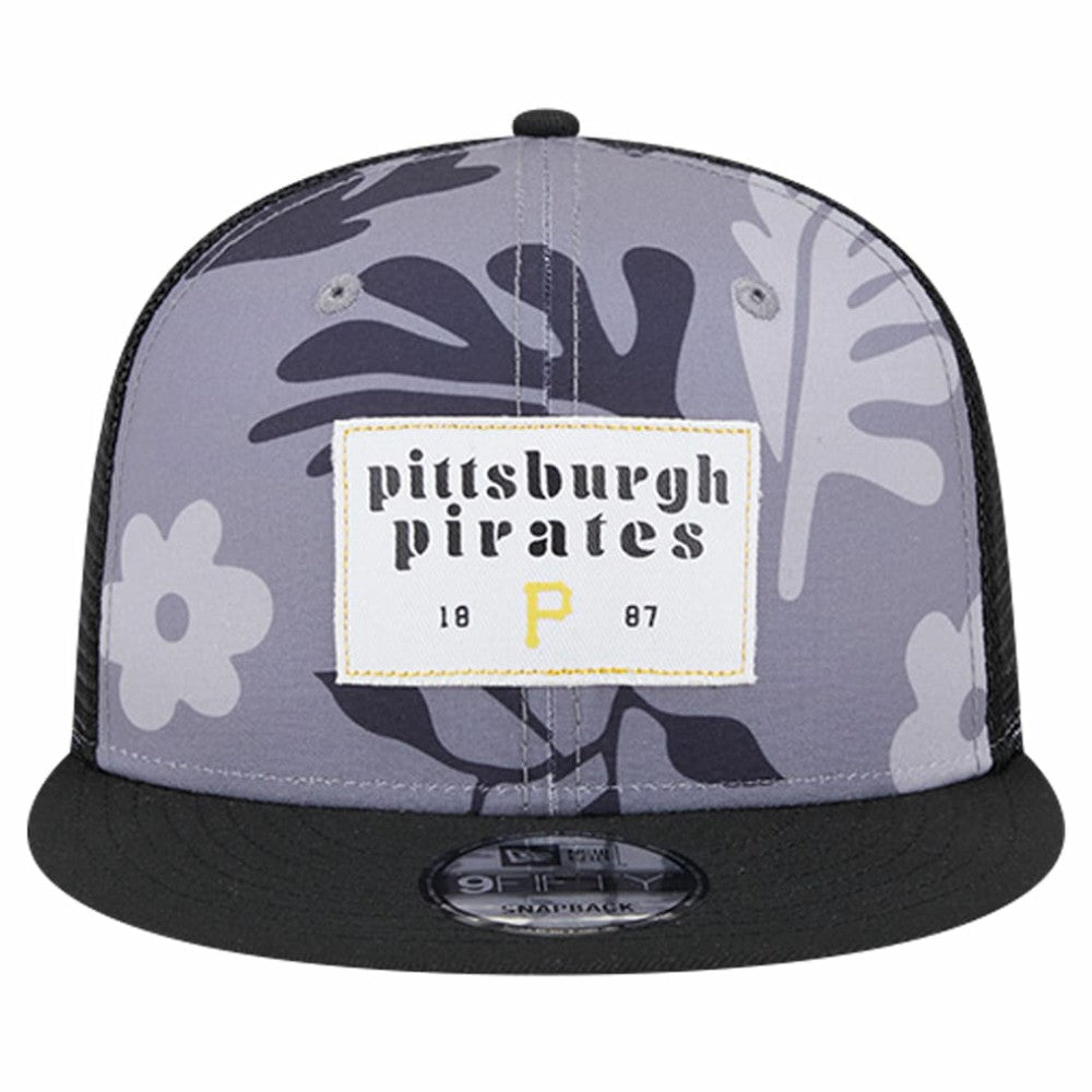 Pittsburgh Pirates New Era Bikini Bottom Trucker 9FIFTY Snapback Hat - MLB Hats
