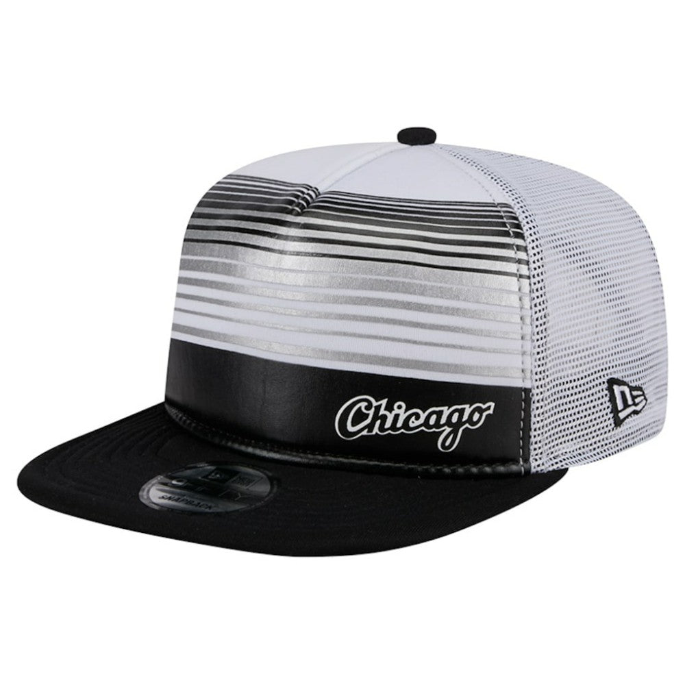 Chicago White Sox New Era Team Horizon 9FIFTY A-Frame Trucker Snapback Hat - MLB Hats