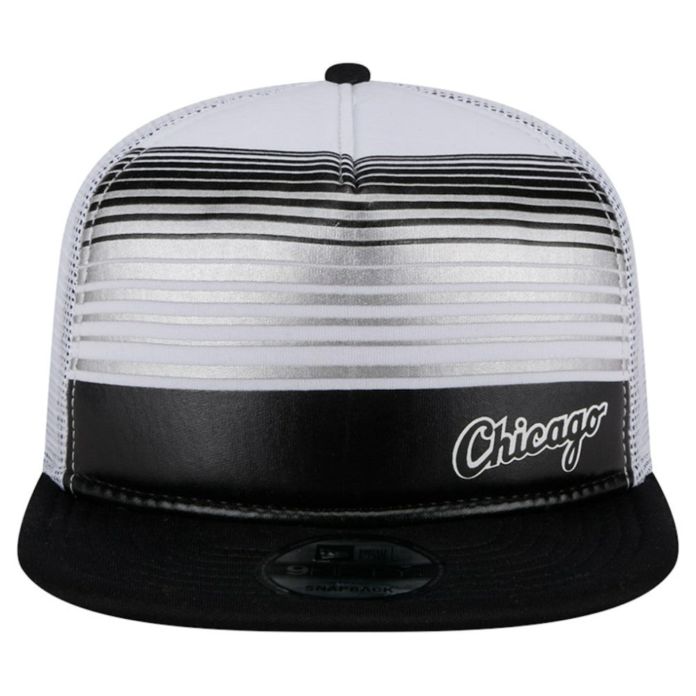 Chicago White Sox New Era Team Horizon 9FIFTY A-Frame Trucker Snapback Hat - MLB Hats