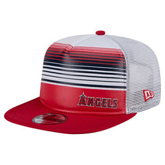 Los Angeles Angels New Era Team Horizon 9FIFTY A-Frame Trucker Snapback Hat - MLB Hats