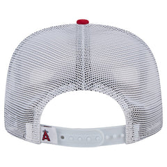 Los Angeles Angels New Era Team Horizon 9FIFTY A-Frame Trucker Snapback Hat - MLB Hats
