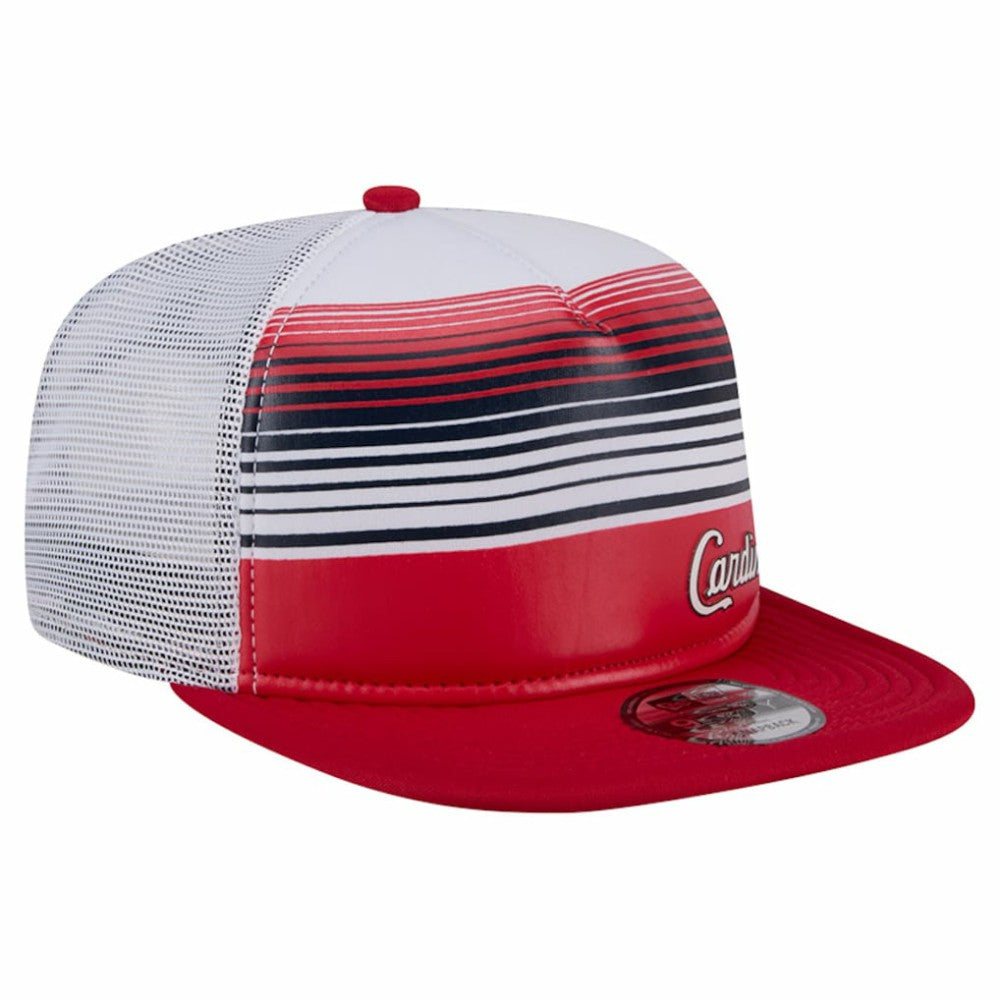 St. Louis Cardinals New Era Team Horizon 9FIFTY A-Frame Trucker Snapback Hat - MLB Hats