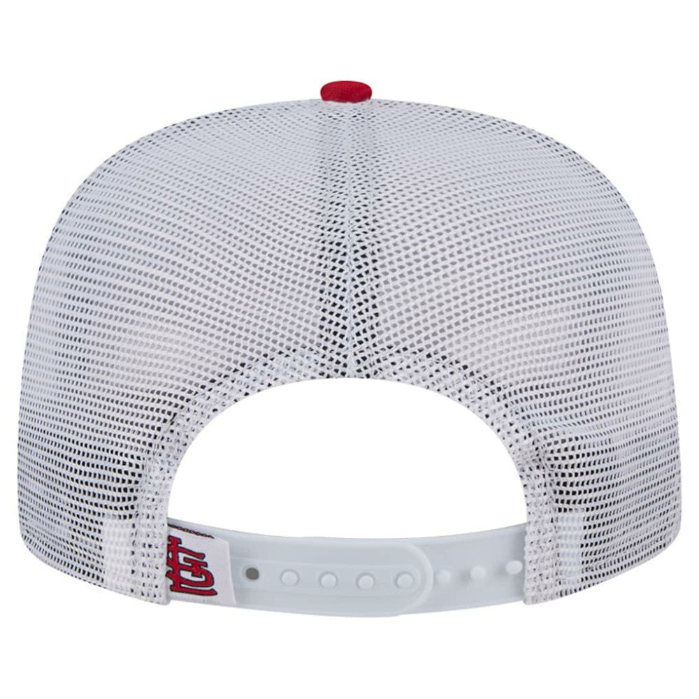St. Louis Cardinals New Era Team Horizon 9FIFTY A-Frame Trucker Snapback Hat - MLB Hats