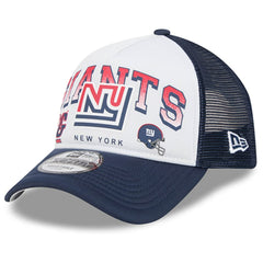 New York Giants Retro Wordmark A-Frame 9FORTY Adjustable Hat | NFL US