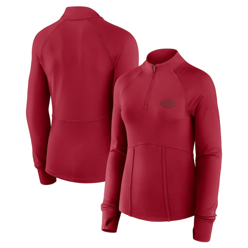 San Francisco 49ers Women's Elements Quarter-Zip Jacket | NFL Near me