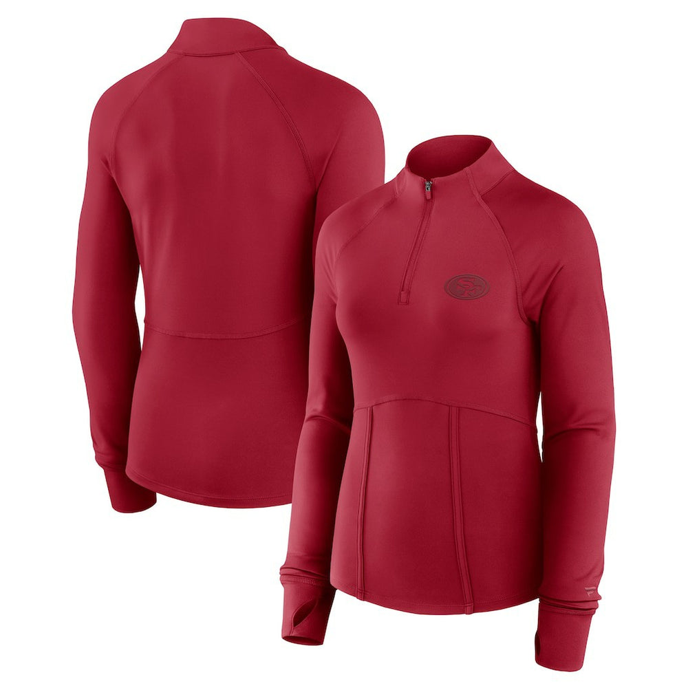 San Francisco 49ers Women's Elements Quarter-Zip Jacket | NFL Near me