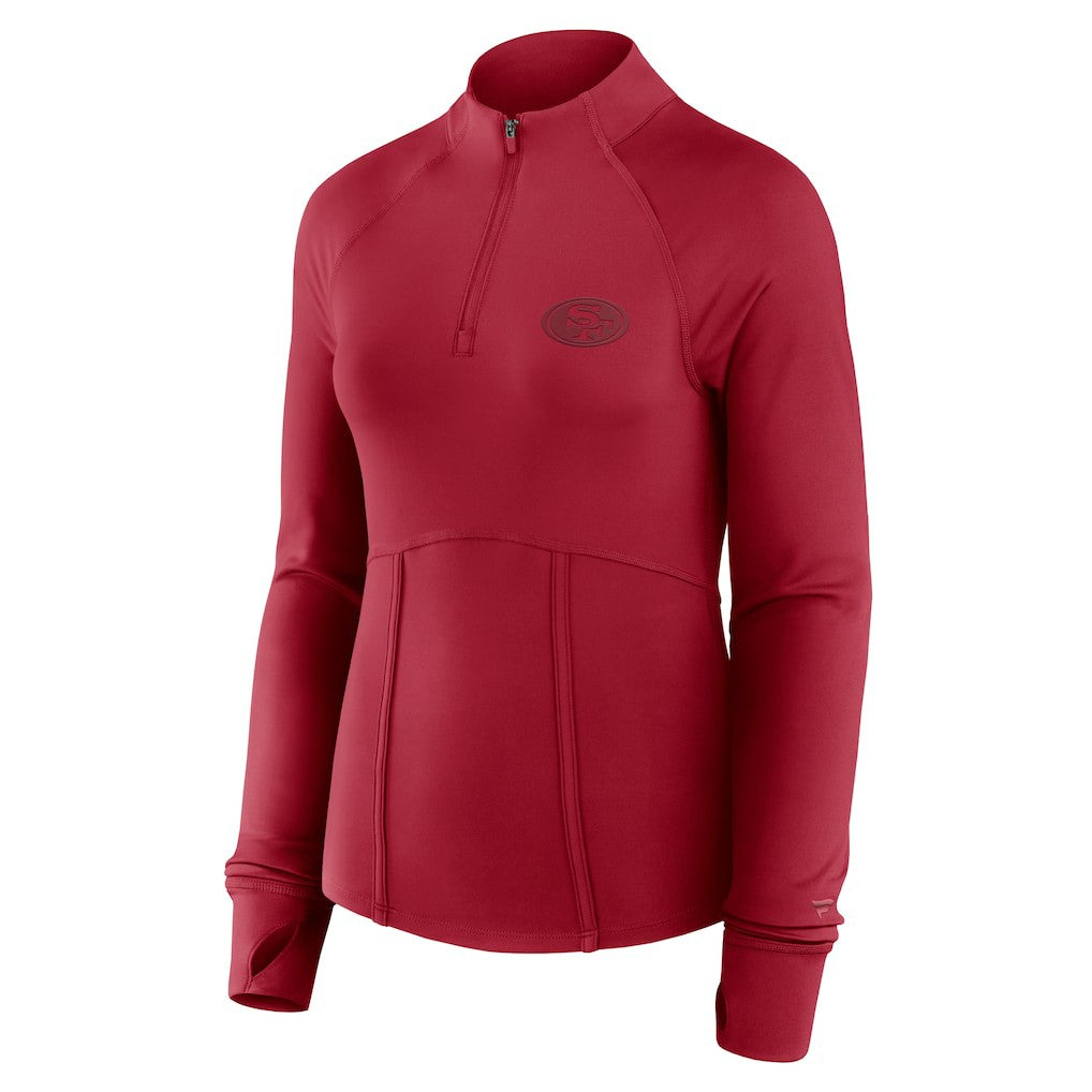 San Francisco 49ers Women's Elements Quarter-Zip Jacket | NFL Near me