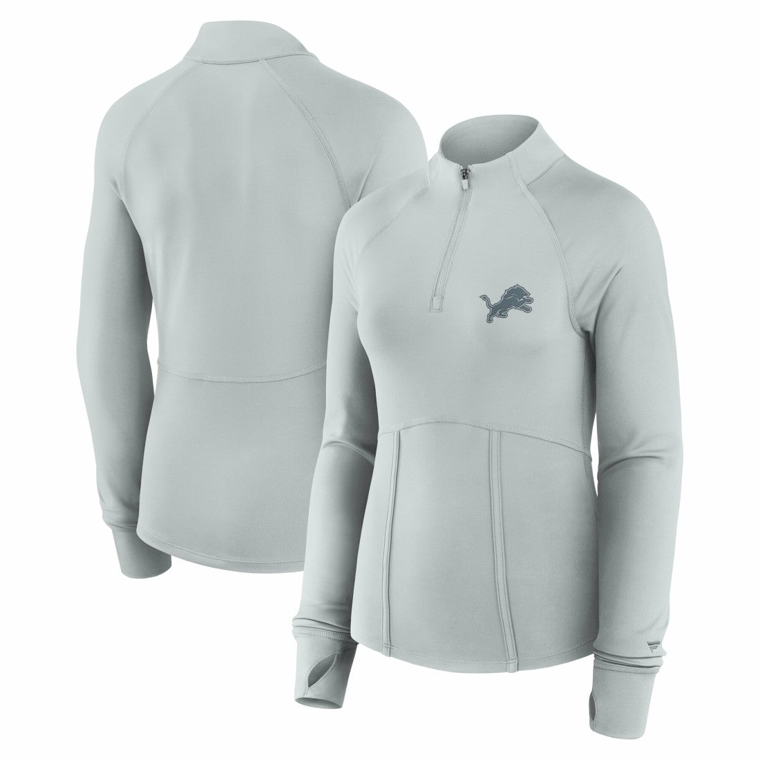 Detroit Lions Women's Elements Raglan Quarter-Zip Jacket | NFL On sale