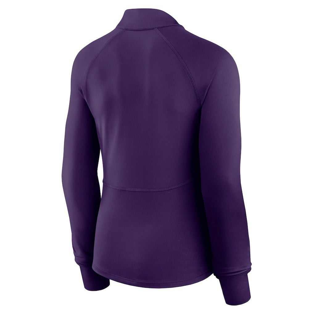 Minnesota Vikings Women's Elements Raglan Quarter-Zip Jacket | NFL Discount